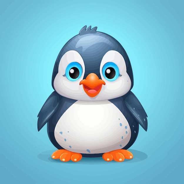 Penguin vector cute