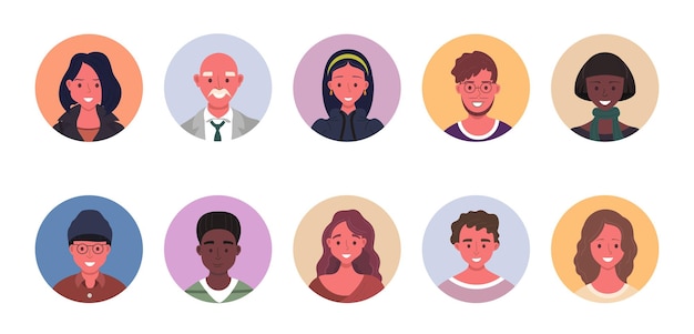 Person user customer peopler avatar circle - Social media & Logos