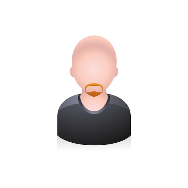 People Avatar Icons Bald man