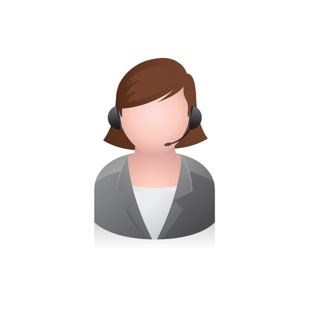 People Avatar Icons Business woman