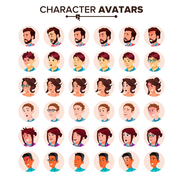 People avatar set.