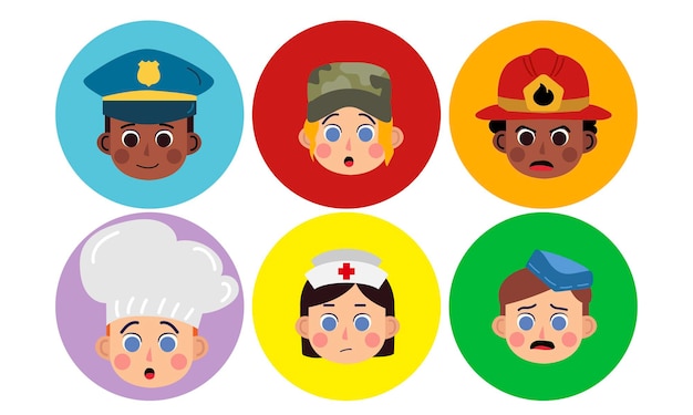 Premium Vector | People characters for your scenes funny cartoon the set for the character animation Premium Vector | People characters for your scenes funny cartoon the set for the character animation