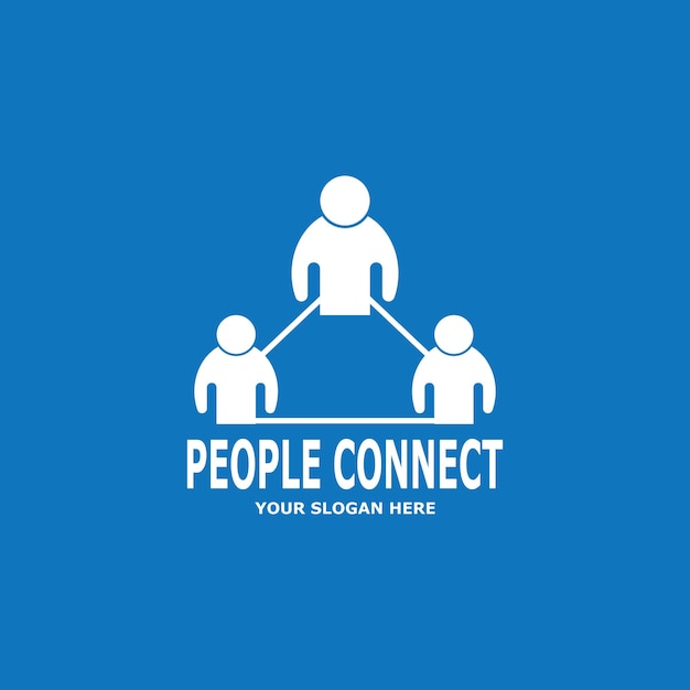 People connection social media network business