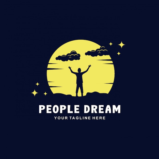 People dream in the night logo 