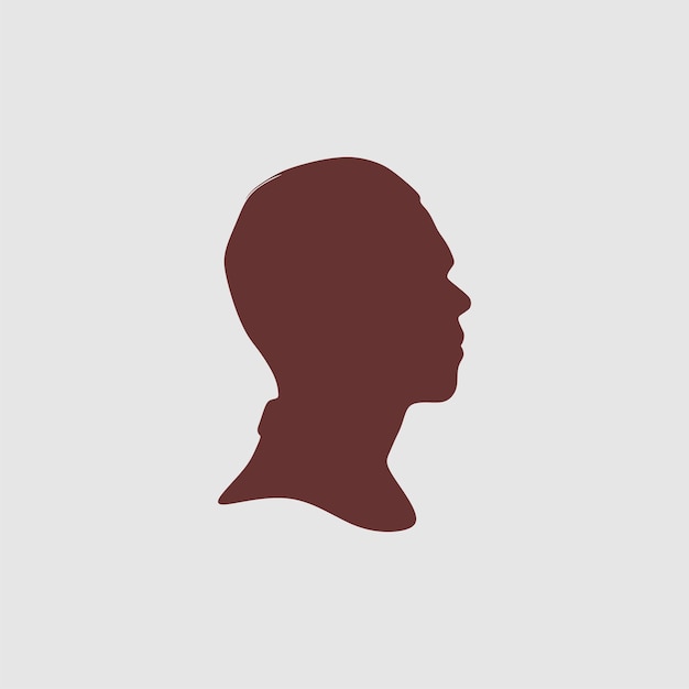 people head silhouette art vector