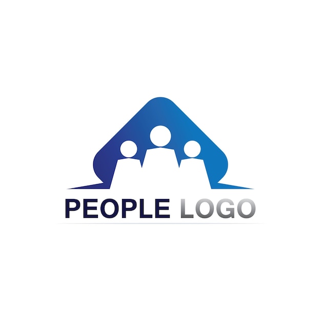 People icon work group vector illustration design