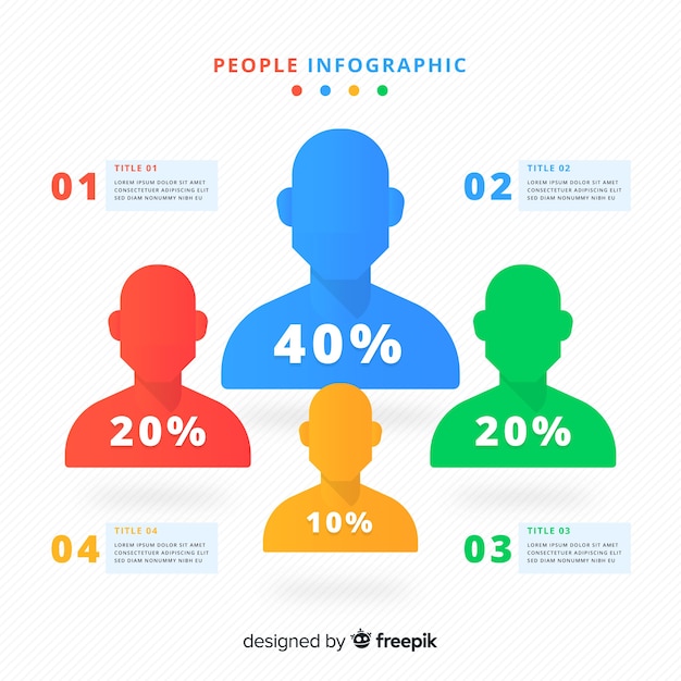 사람들이 infographic