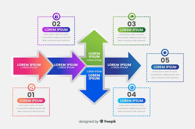 사람들이 Infographic