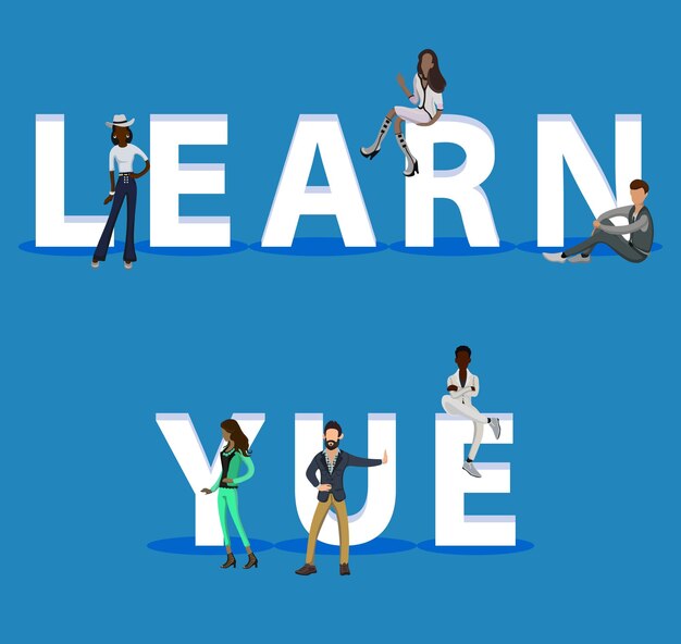 Web モバイル アプリ プレゼンテーションの Learn Yue のユーザー