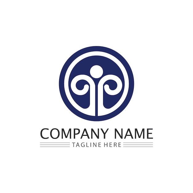 People logo, team, succes people work, group and community, group company and business logo vector and design care, family icon succes logo