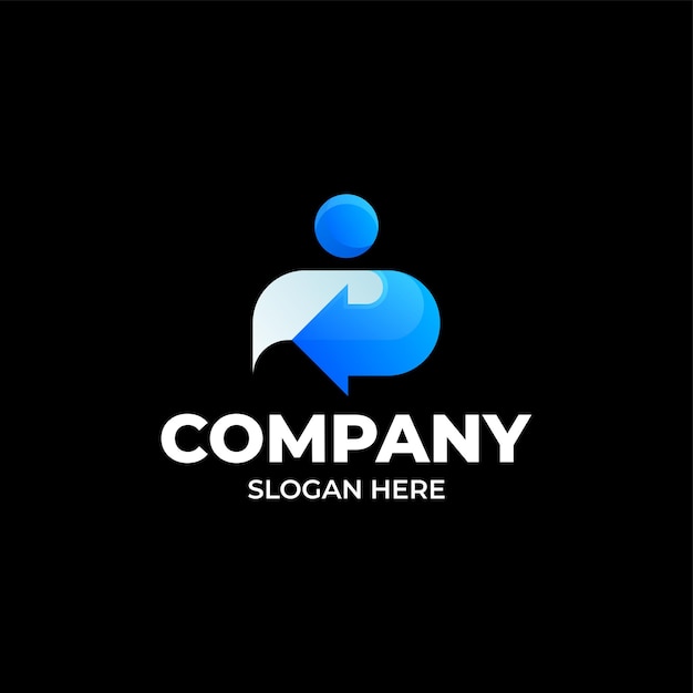 People logo template design