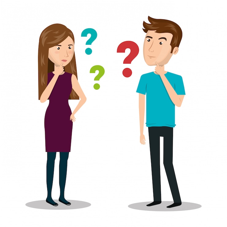 Vector people persons thinking icon