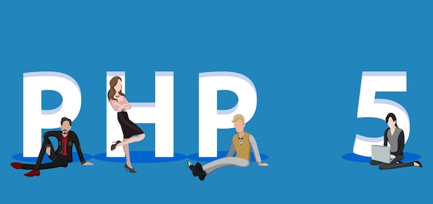 웹 모바일 앱 프레젠테이션을 위한 PHP 5의 사람들