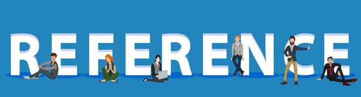Vector people on reference for web mobile app presentations