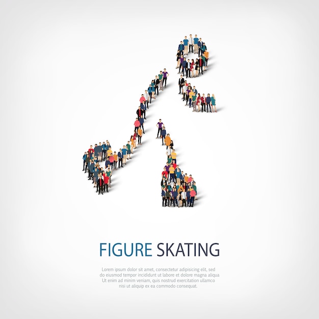 People sports figure skating