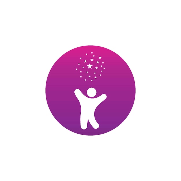 People star success health and business logo