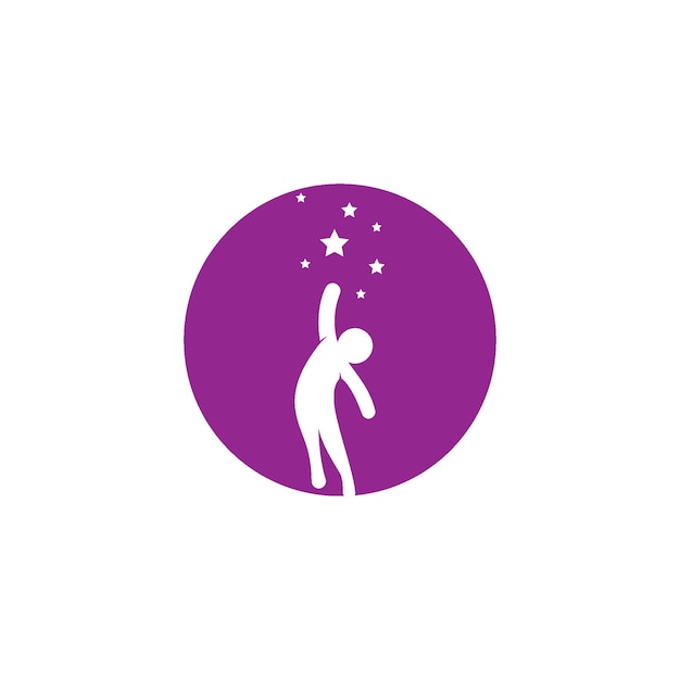 People star success health and business logo