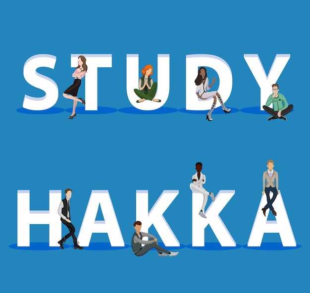 People on Study Hakka for Web モバイル アプリ プレゼンテーション