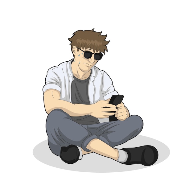 people who fight hard to beat the game on mobile