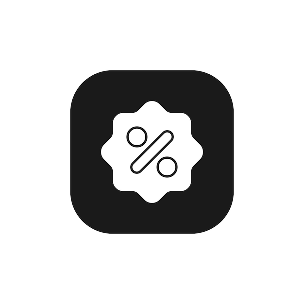 Percent Discount Icon