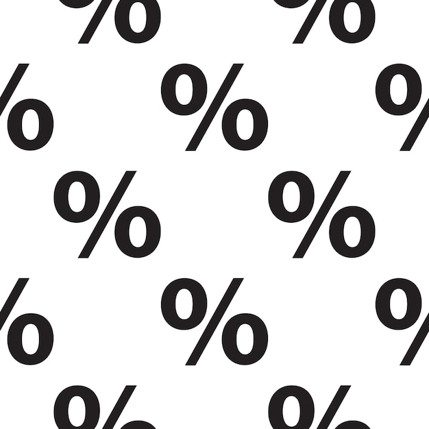 Иллюстрация значка процента