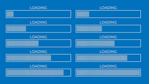 Percentage Diagrams Set for Infographics