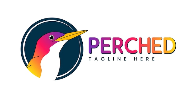 Perched Bird logo for company