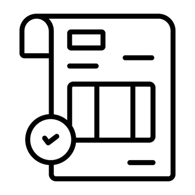 シートの完璧なデザインアイコン