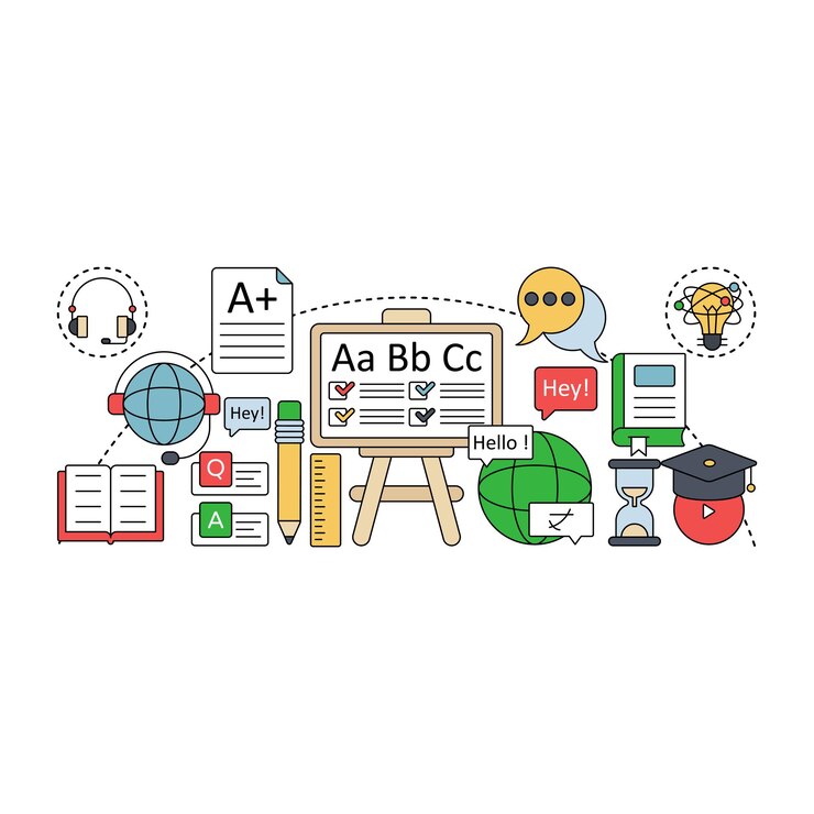 Vector a perfect design illustration of  learning
