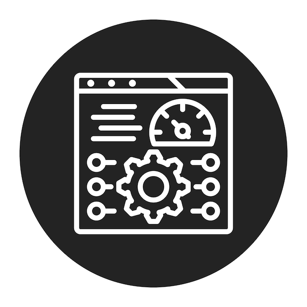Performance Testing icon vector image Can be used for Software Testing