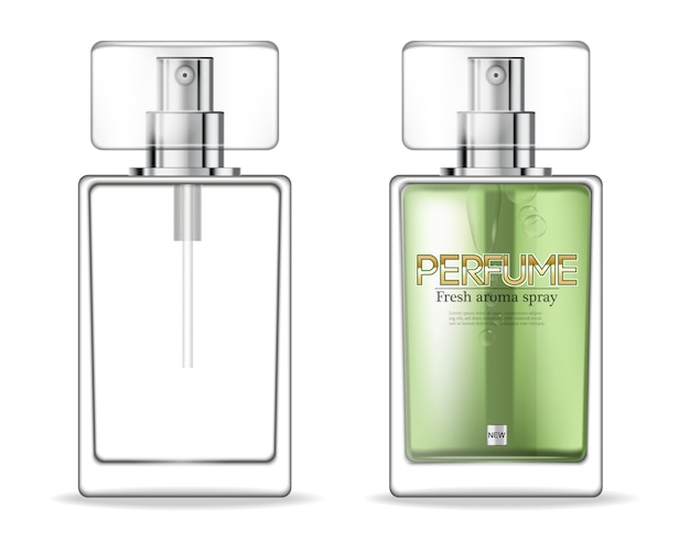 Vector perfume bottles