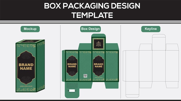 Perfume Box Packaging Design