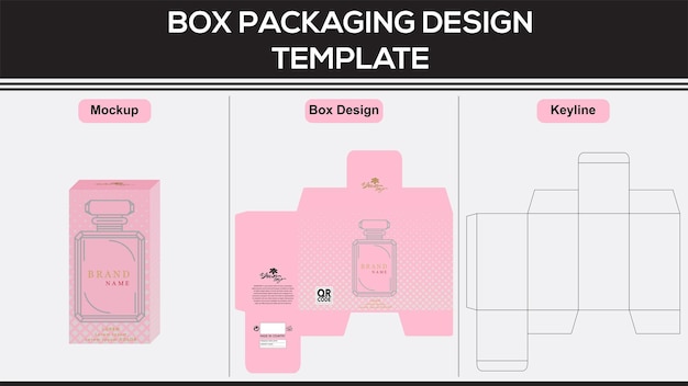 Perfume Box Packaging Design