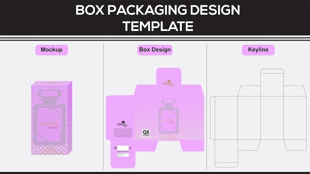 Perfume Box Packaging Design