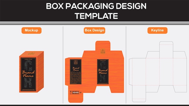 Vector perfume customize box design for packaging 35913590