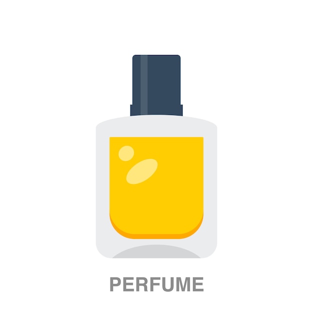 Perfume flat illustration