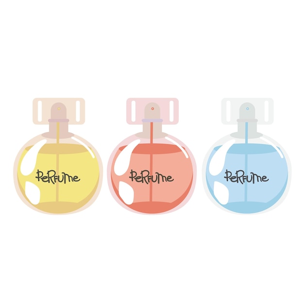 Perfume glass bottles