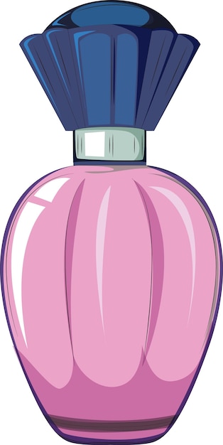 Perfume in a pink bottle