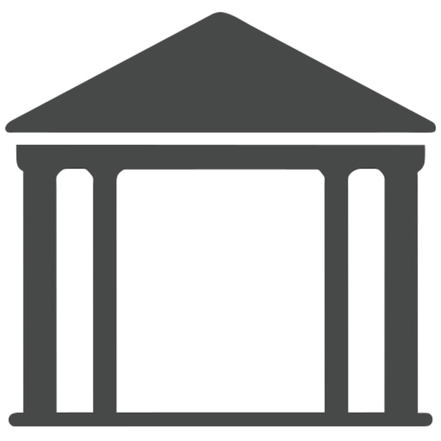 Vector pergola logo icon