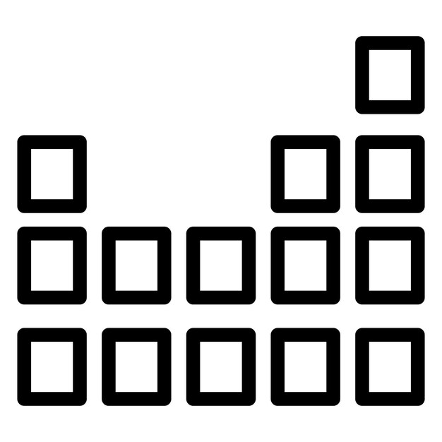 Periodic Table Icon Style