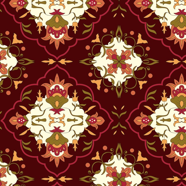 페르시안 카펫 패턴 디자인