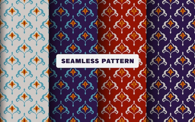 persian seamless pattern collection