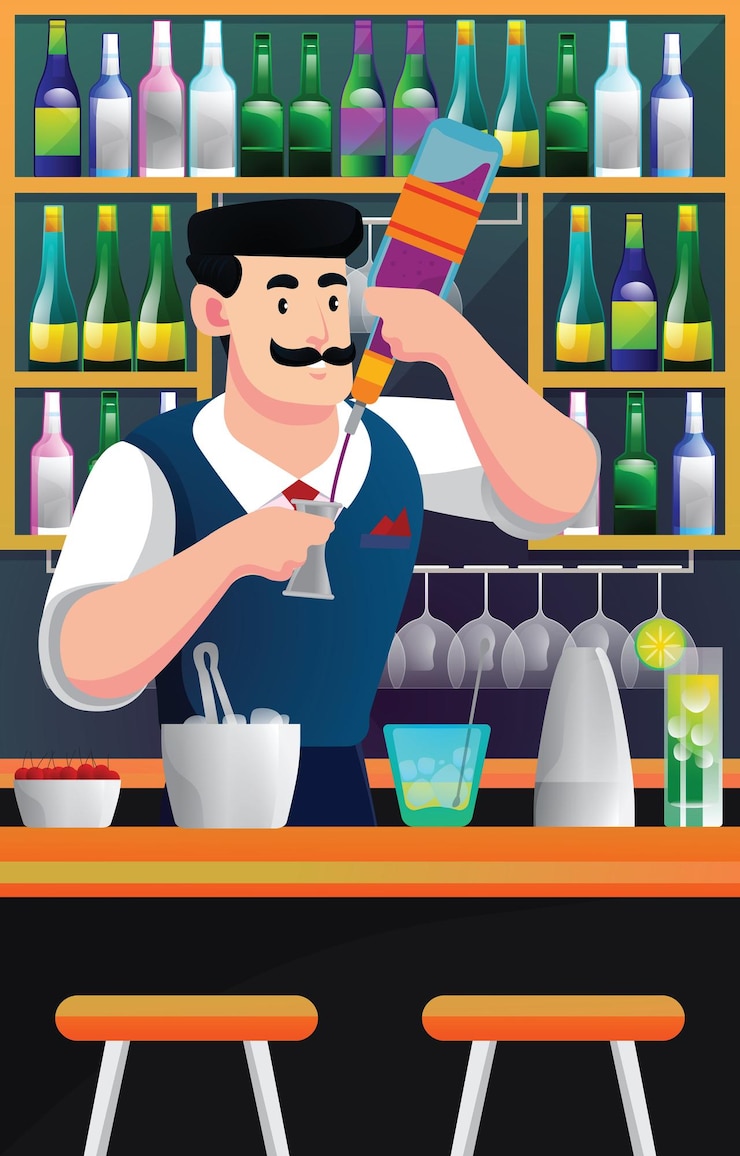 Vector person character vector cartoon illustration male avatar man smiling business isolated po