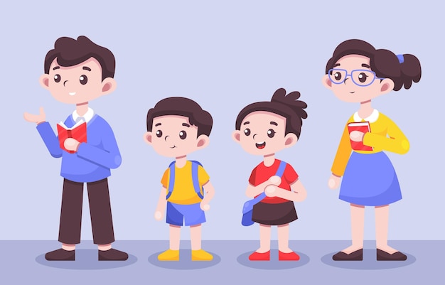 person character vector cartoon illustration male avatar man smiling business isolated po