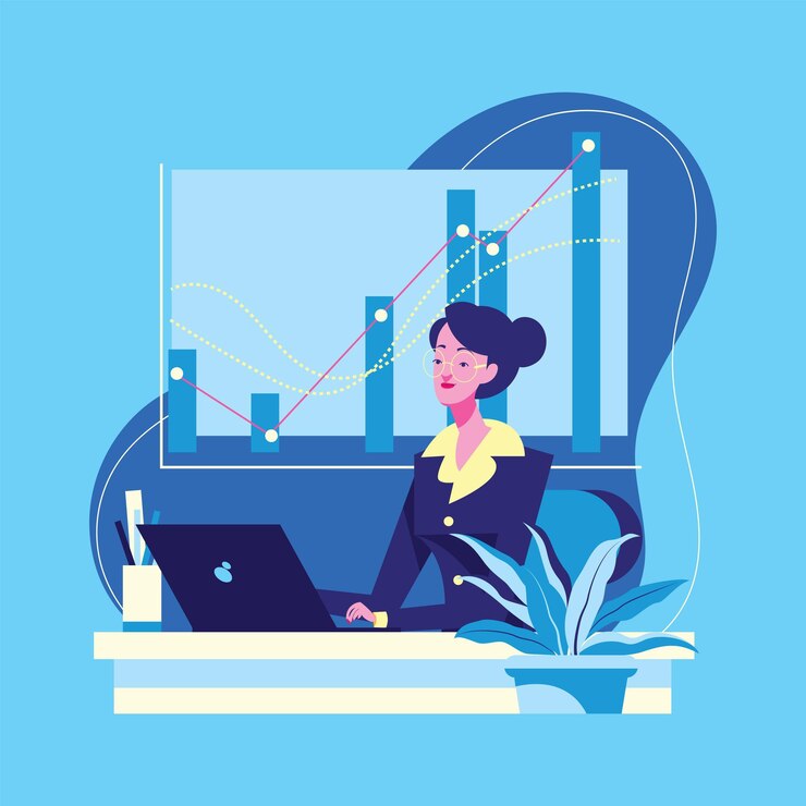 Vector person illustration character vector male avatar business cartoon isolated man set design