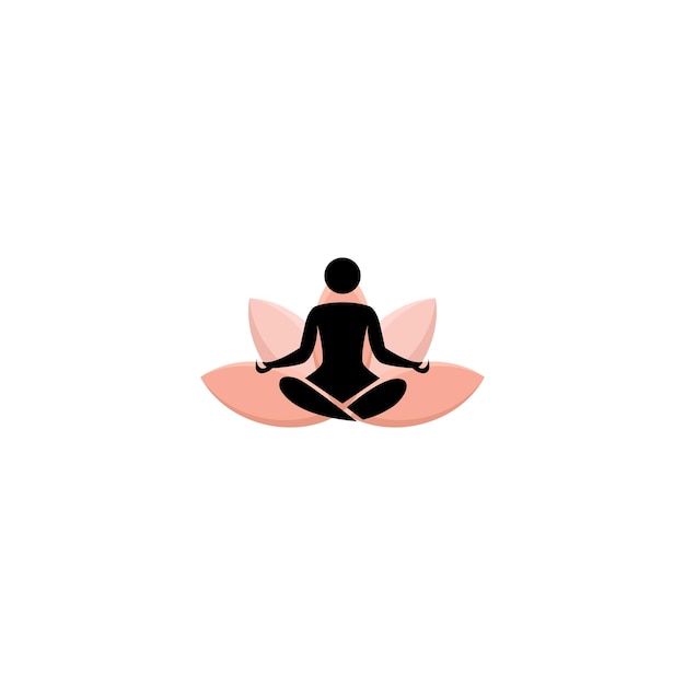 A person sitting in a pink lotus cushion