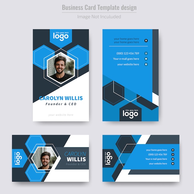 Personal business card for office