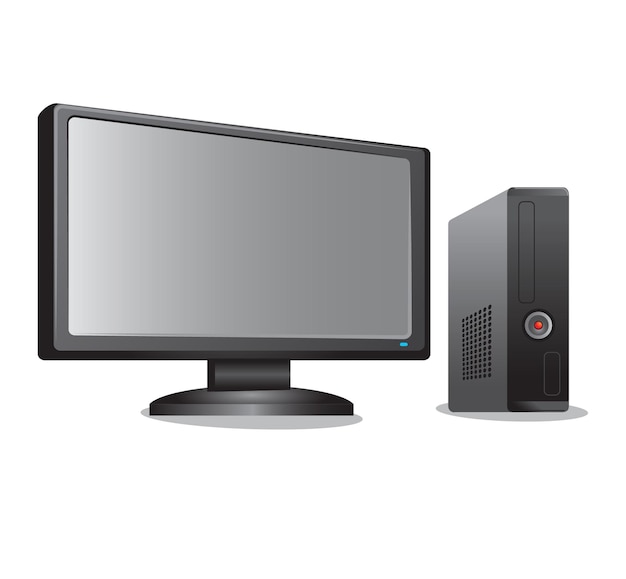パーソナルコンピューター システムユニット 大型モニター