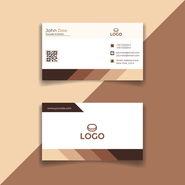 Personal Corporate Modern business card