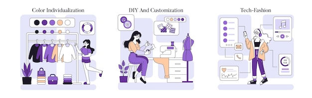 personalization set individual style creation custom fashion design innovative wearable technology